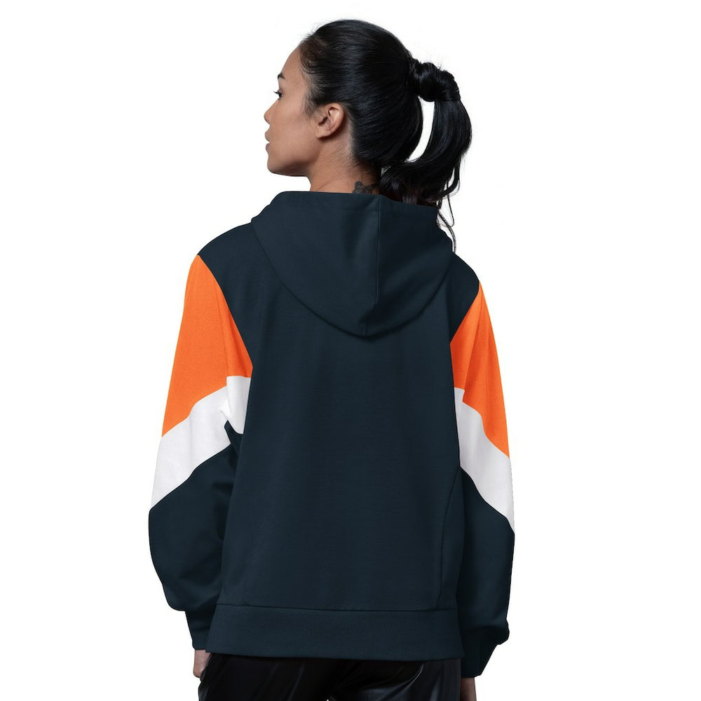 Chicago Bears Starter Women's Scrimmage Hoodie Navy