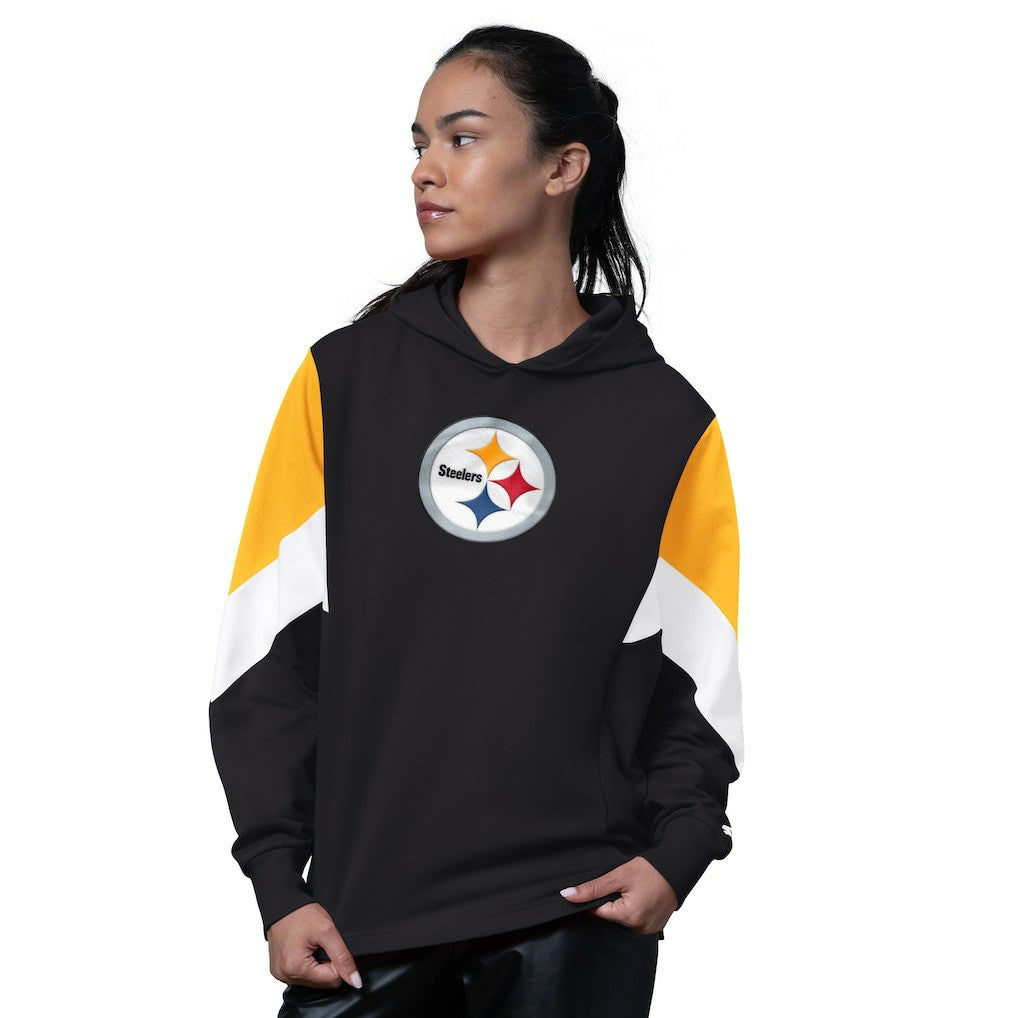 Pittsburgh Steelers Starter Women's Scrimmage Hoodie Black