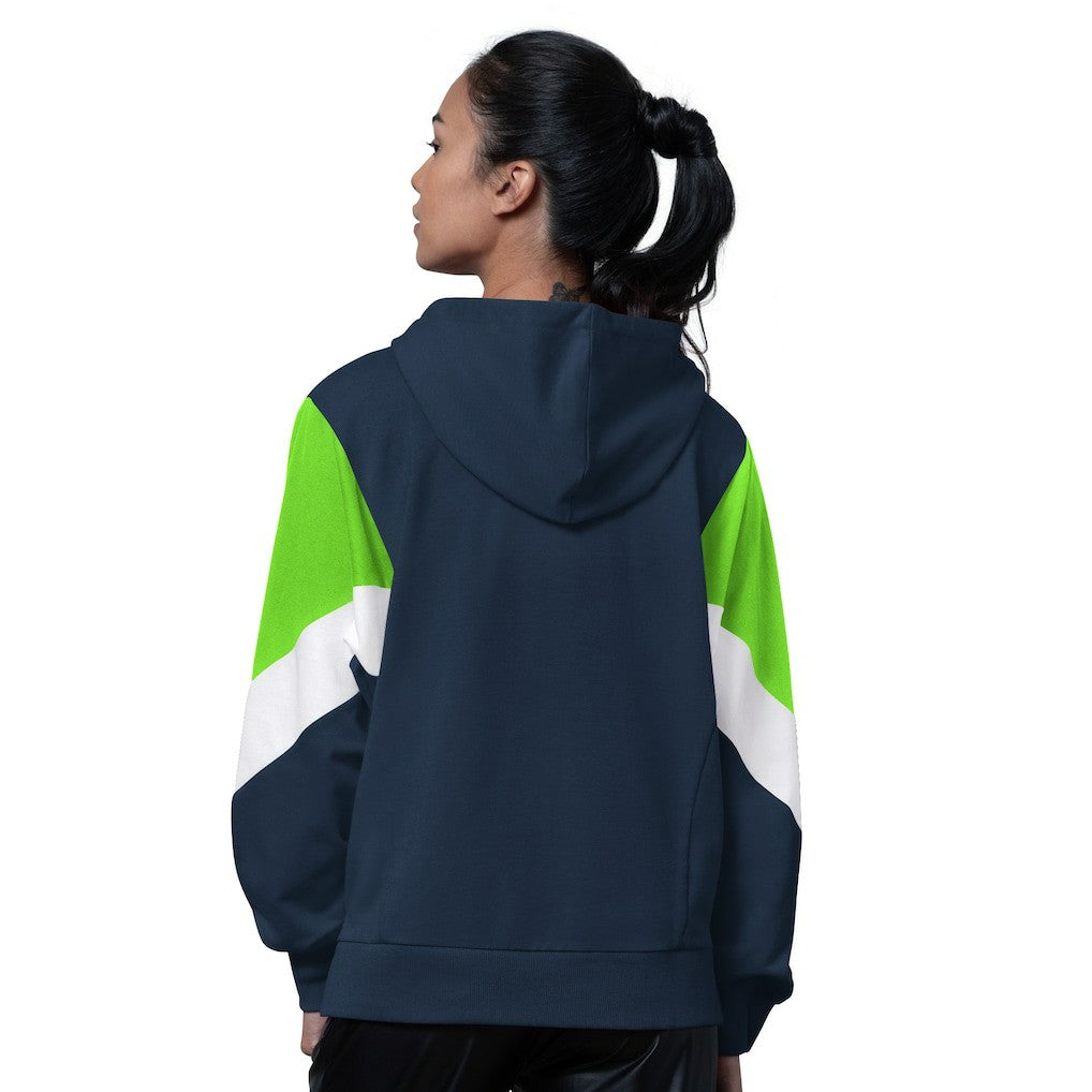 Seattle Seahawks Starter Women's Scrimmage Hoodie College Navy
