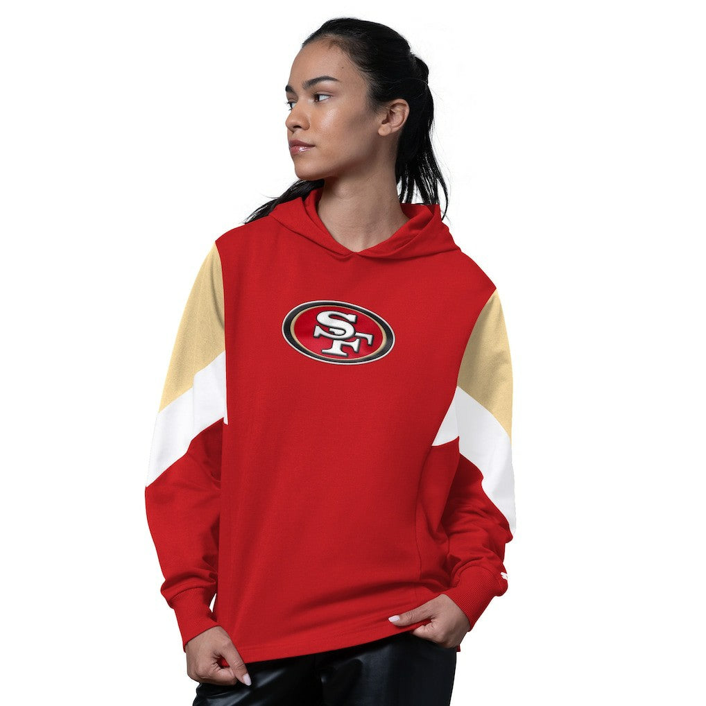 San Francisco 49ers Starter Women's Scrimmage Hoodie Scarlet