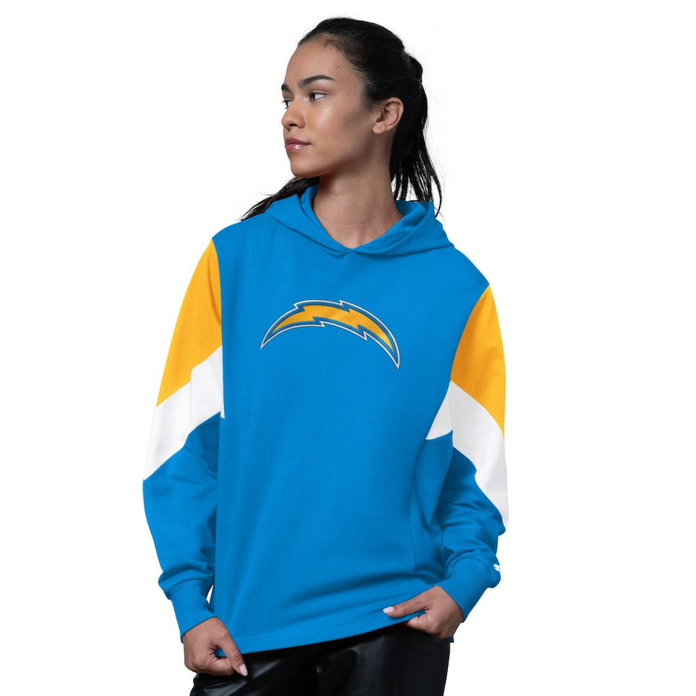 Los Angeles Chargers Starter Women's Scrimmage Hoodie Powder Blue