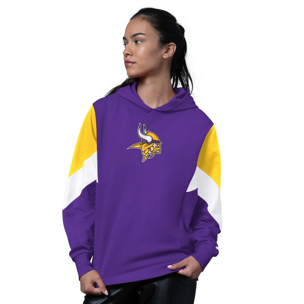 Minnesota Vikings Starter Women's Scrimmage Hoodie Purple