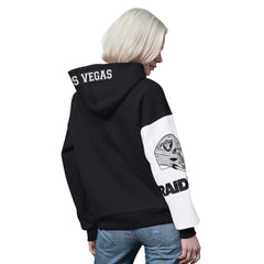 Las Vegas Raiders Starter Women's 4th Down Full-Zip Hoodie Black