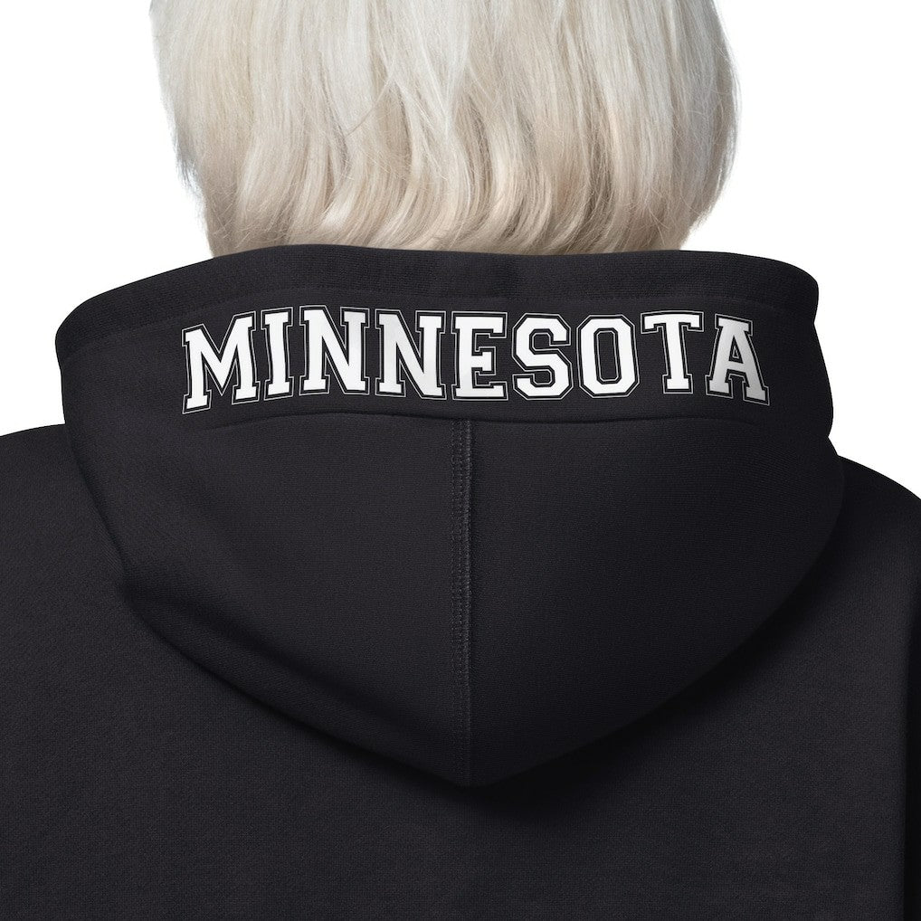 Minnesota Vikings Starter Women's 4th Down Full-Zip Hoodie Black