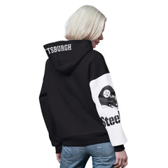 Pittsburgh Steelers Starter Women's 4th Down Full-Zip Hoodie Black