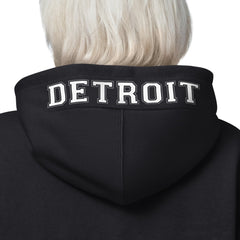 Detroit Lions Starter Women's 4th Down Full-Zip Hoodie Black