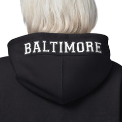 Baltimore Ravens Starter Women's 4th Down Full-Zip Hoodie Black
