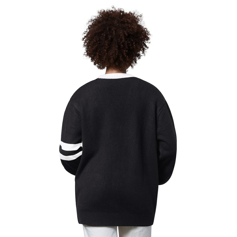 Baltimore Ravens Starter Women's Back Shot Button-Up Cardigan Black