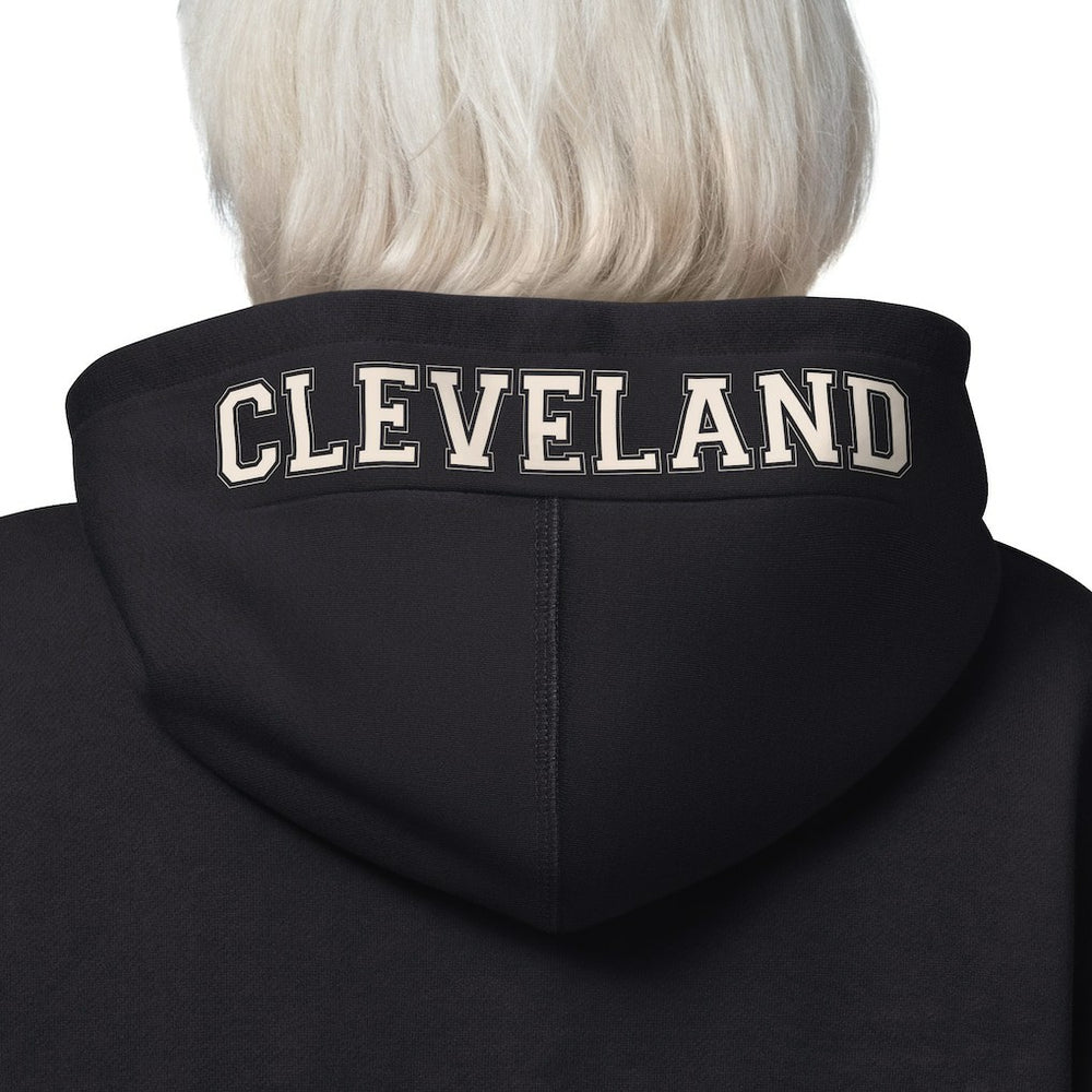 Cleveland Browns Starter Women's 4th Down Full-Zip Hoodie Black