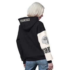 San Francisco 49ers Starter Women's 4th Down Full-Zip Hoodie Black