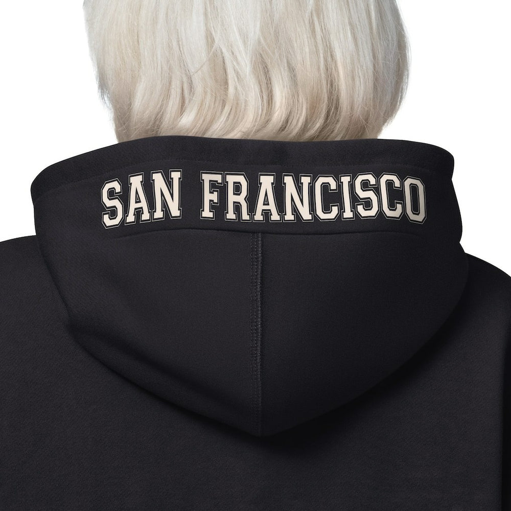 San Francisco 49ers Starter Women's 4th Down Full-Zip Hoodie Black