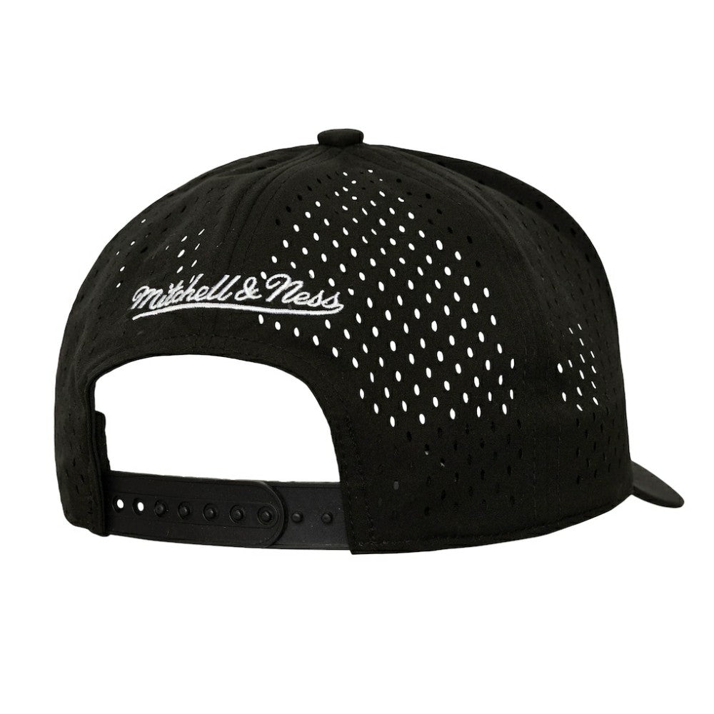 Baltimore Orioles Mitchell & Ness Perfect Icon Pro Pinch Snapback Hat - Black Hats