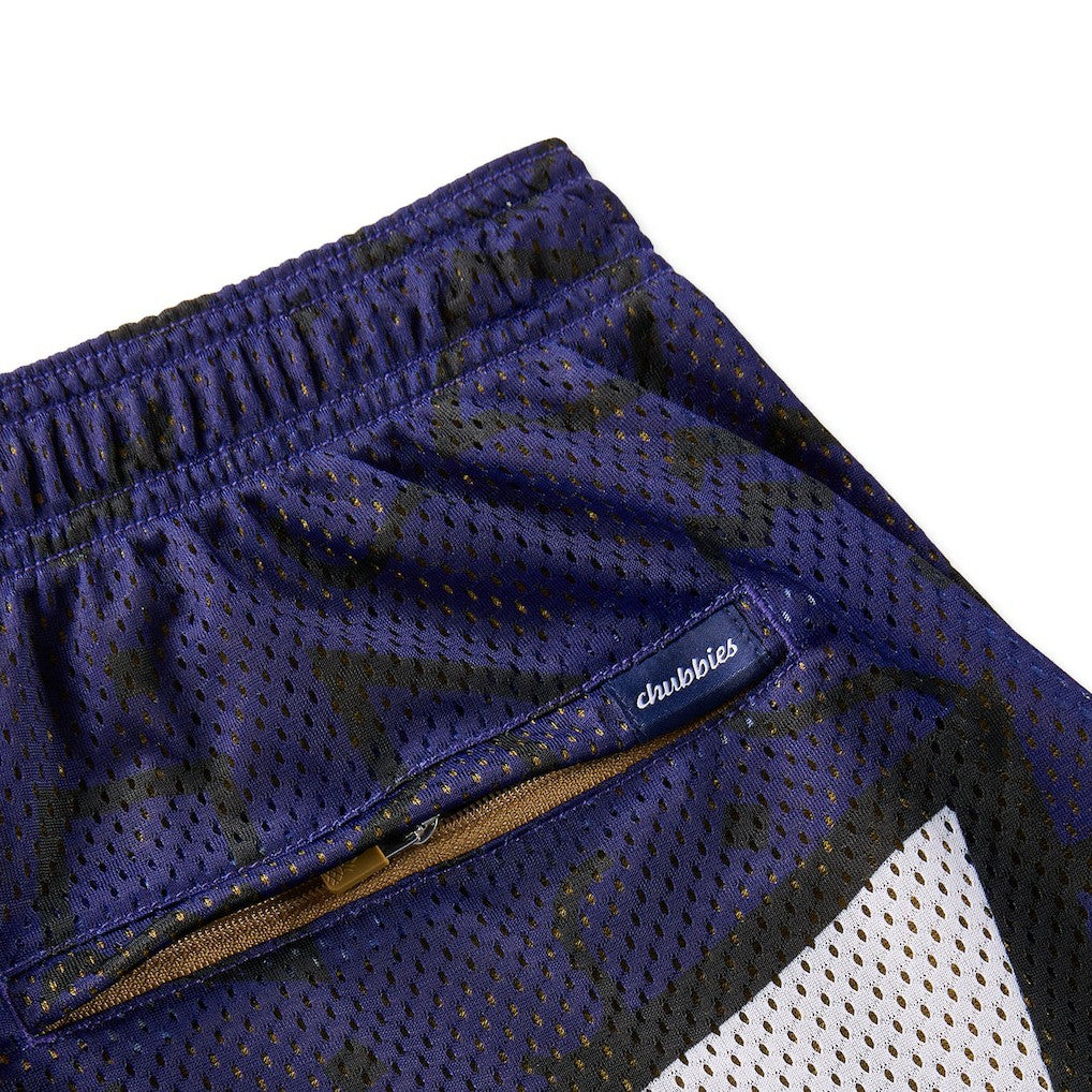 Baltimore Ravens Chubbies Mesh Shorts Purple