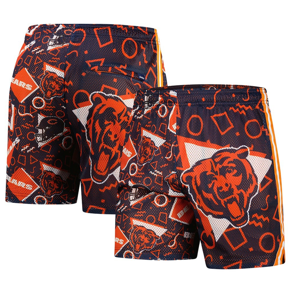 Chicago Bears Chubbies Mesh Shorts Navy