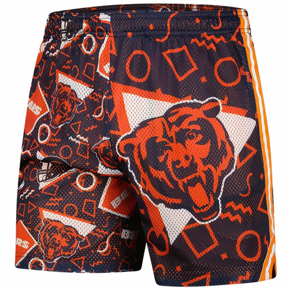 Chicago Bears Chubbies Mesh Shorts Navy