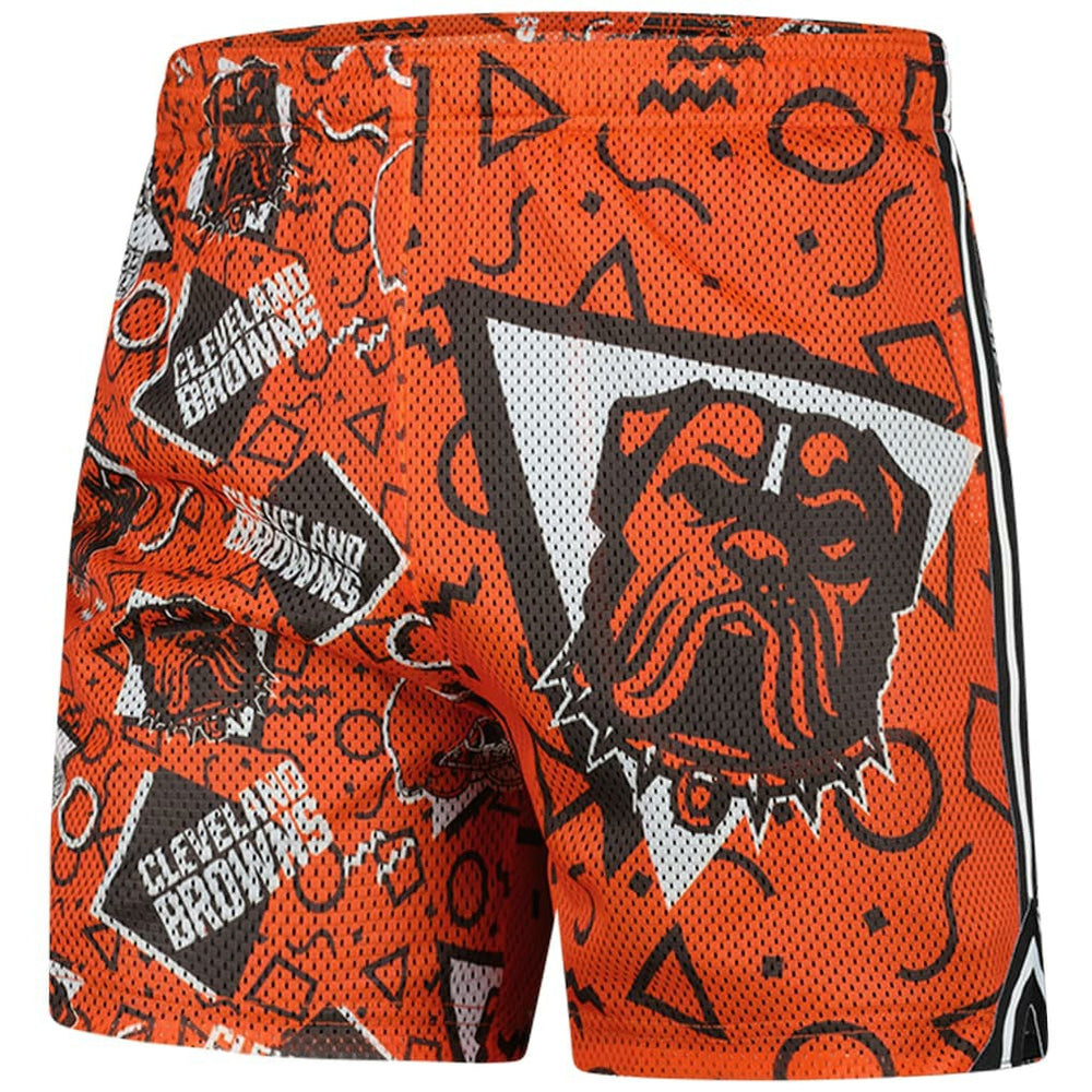 Cleveland Browns Chubbies Mesh Shorts Orange
