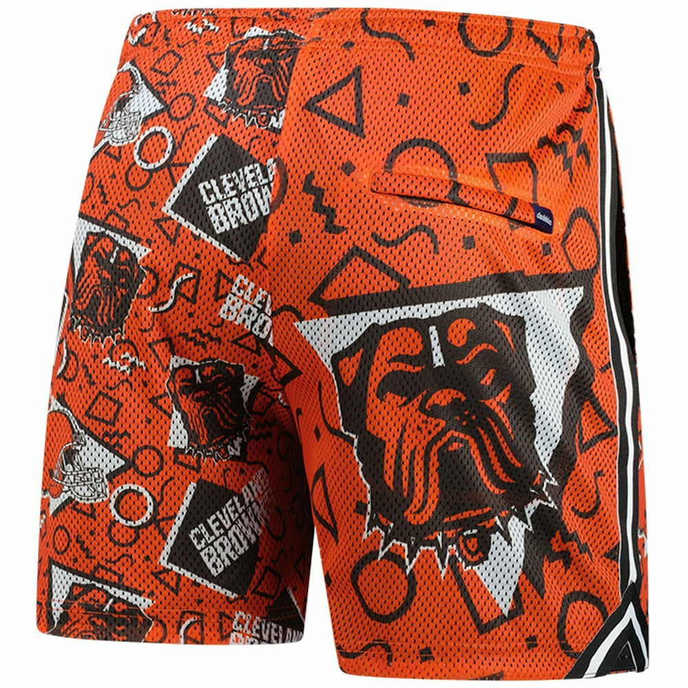 Cleveland Browns Chubbies Mesh Shorts Orange