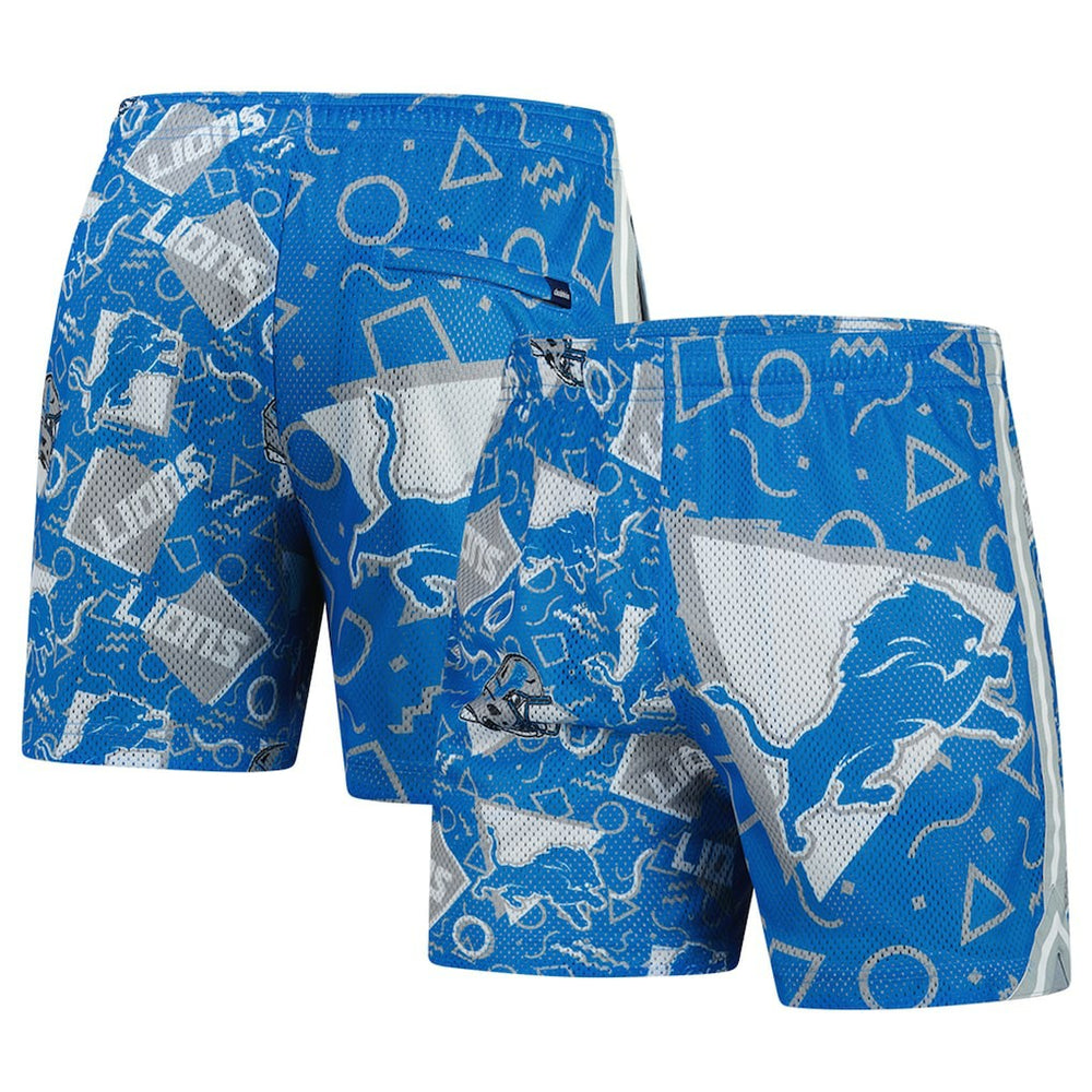Detroit Lions Chubbies Mesh Shorts Blue