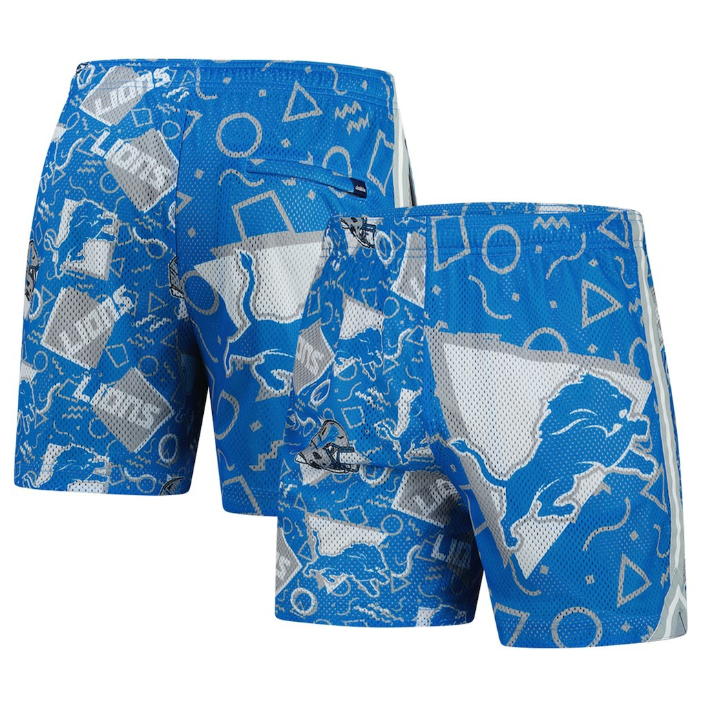 Detroit Lions Chubbies Mesh Shorts Blue