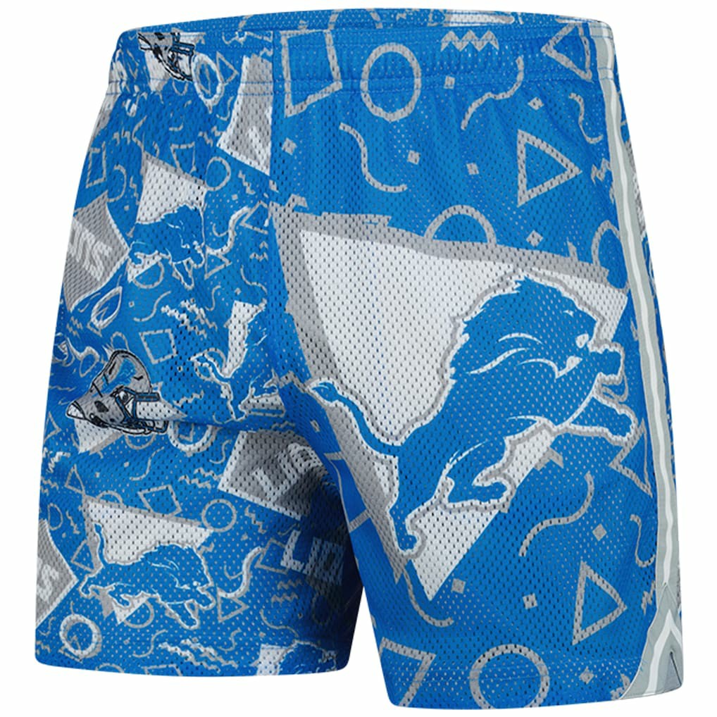 Detroit Lions Chubbies Mesh Shorts Blue