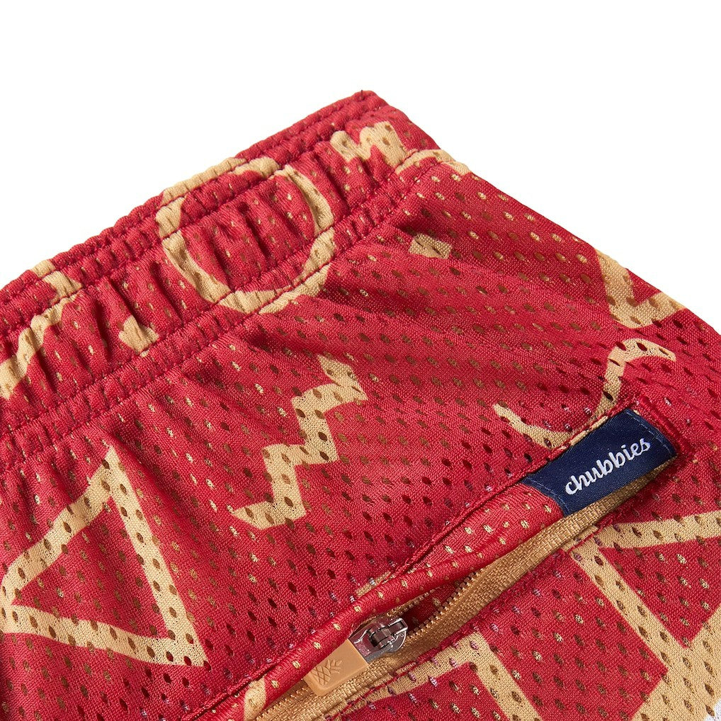 San Francisco 49ers Chubbies Mesh Shorts Scarlet