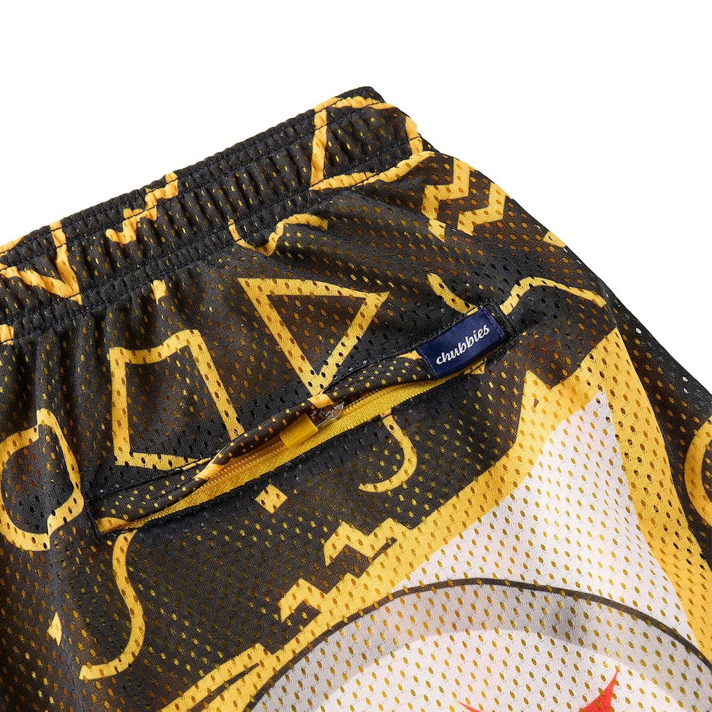 Pittsburgh Steelers Chubbies Mesh Shorts Black