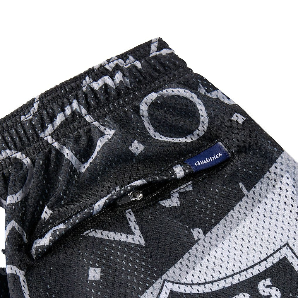 Las Vegas Raiders Chubbies Mesh Shorts Black