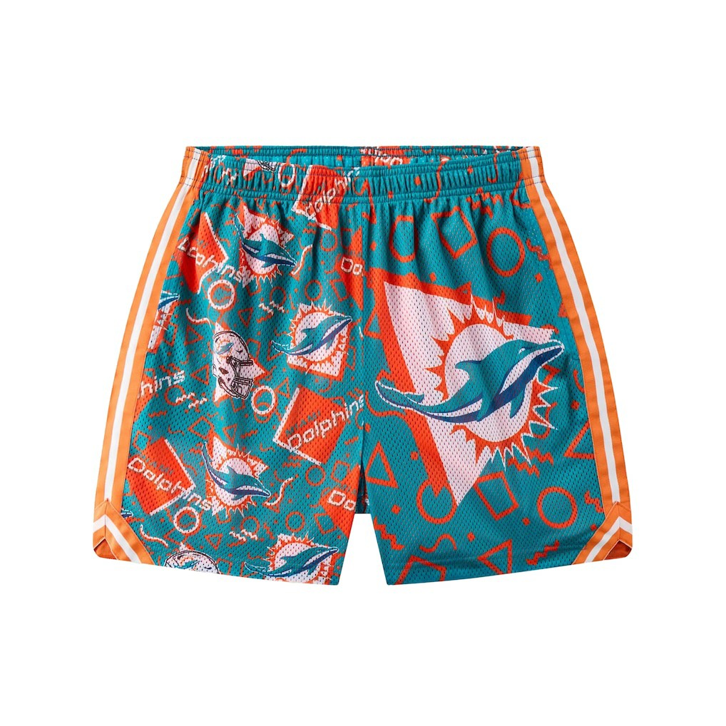 Miami Dolphins Chubbies Mesh Shorts Teal