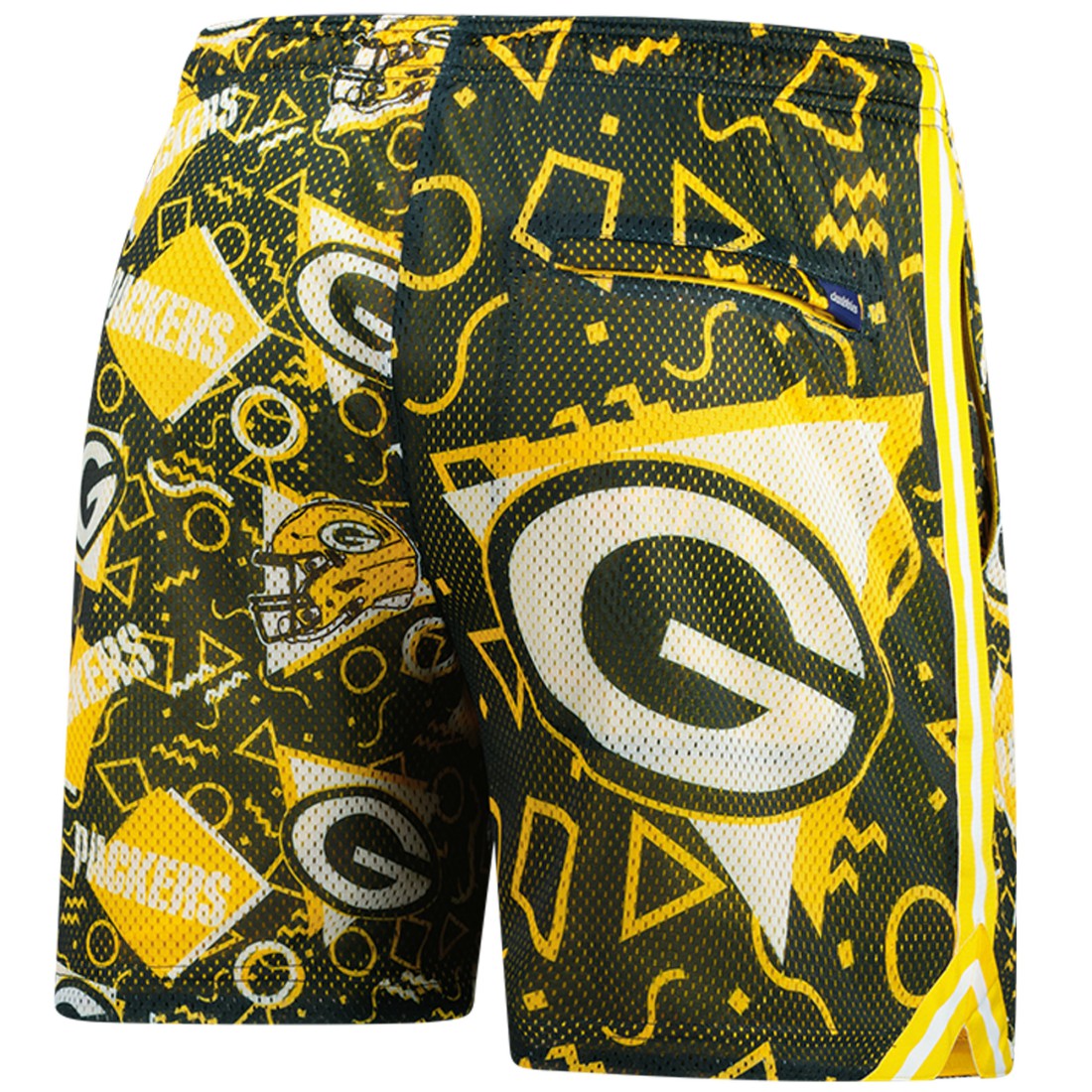 Green Bay Packers Chubbies Mesh Shorts Green