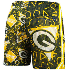 Green Bay Packers Chubbies Mesh Shorts Green