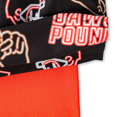 Cleveland Browns Chubbies The Neon 5.5" Classic Lined Swim Trunks Brown