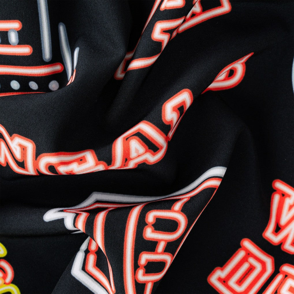 Cincinnati Bengals Chubbies The Neon 5.5" Classic Lined Swim Trunks Black