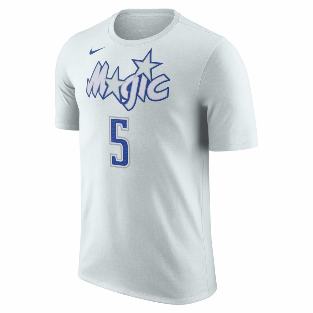 Paolo Banchero Orlando Magic Unisex 2025/26 City Edition Name & Number T-Shirt Silver