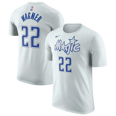 Franz Wagner Orlando Magic Unisex 2025/26 City Edition Name & Number T-Shirt Silver