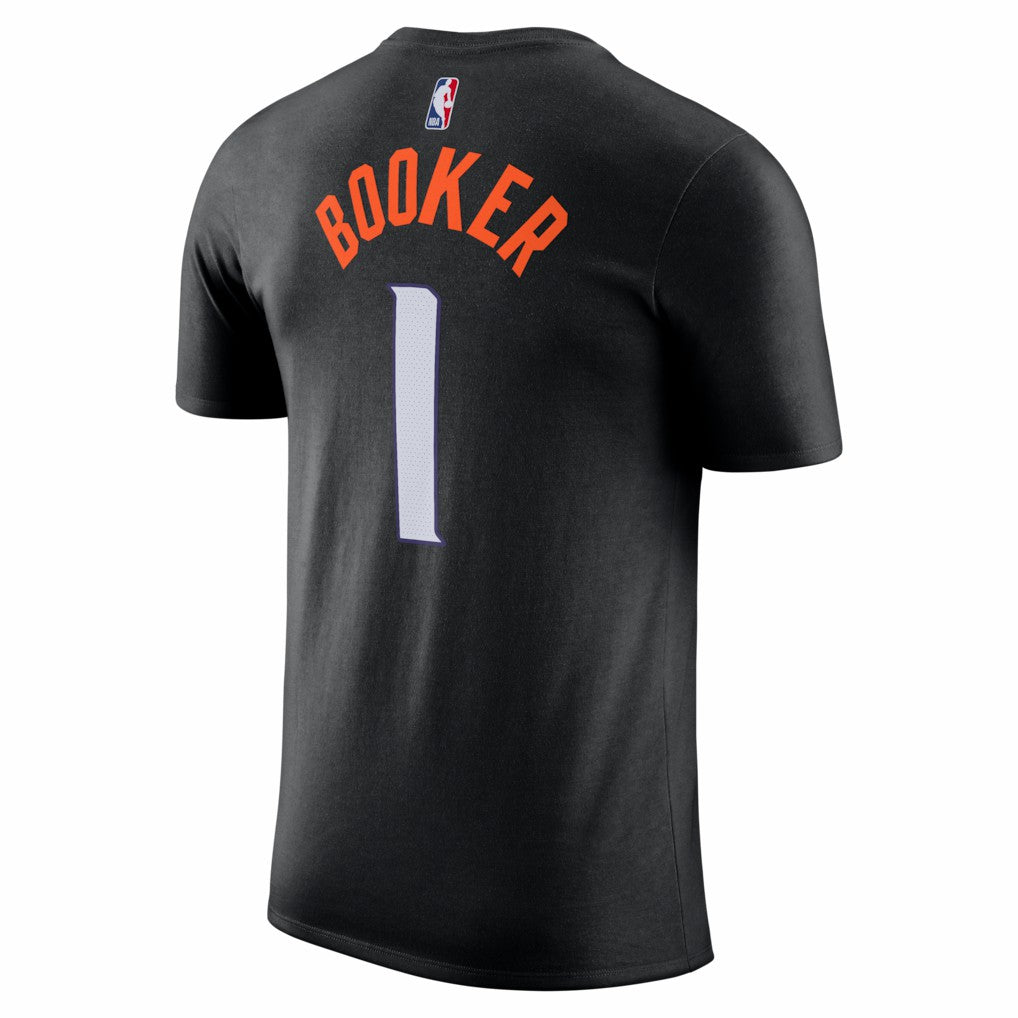 Devin Booker Phoenix Suns Unisex 2025/26 City Edition Name & Number T-Shirt Black