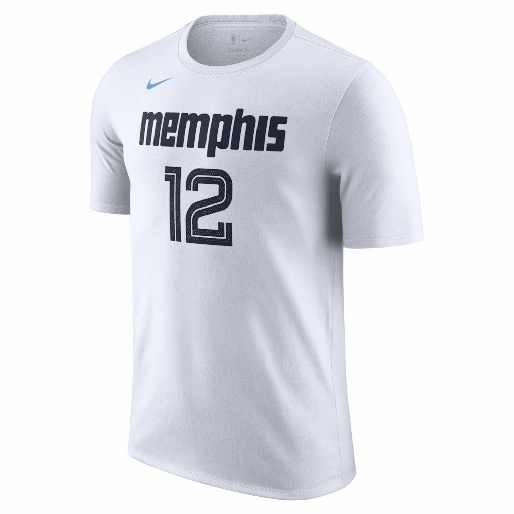 Ja Morant Memphis Grizzlies Unisex 2025/26 City Edition Name & Number T-Shirt White