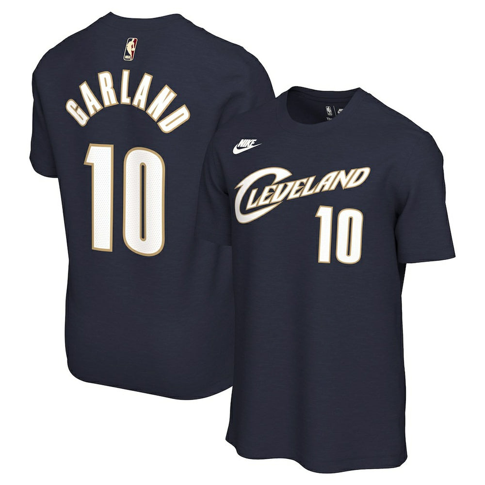 Darius Garland Cleveland Cavaliers Unisex Name & Number T-Shirt Classic Editi- Navy