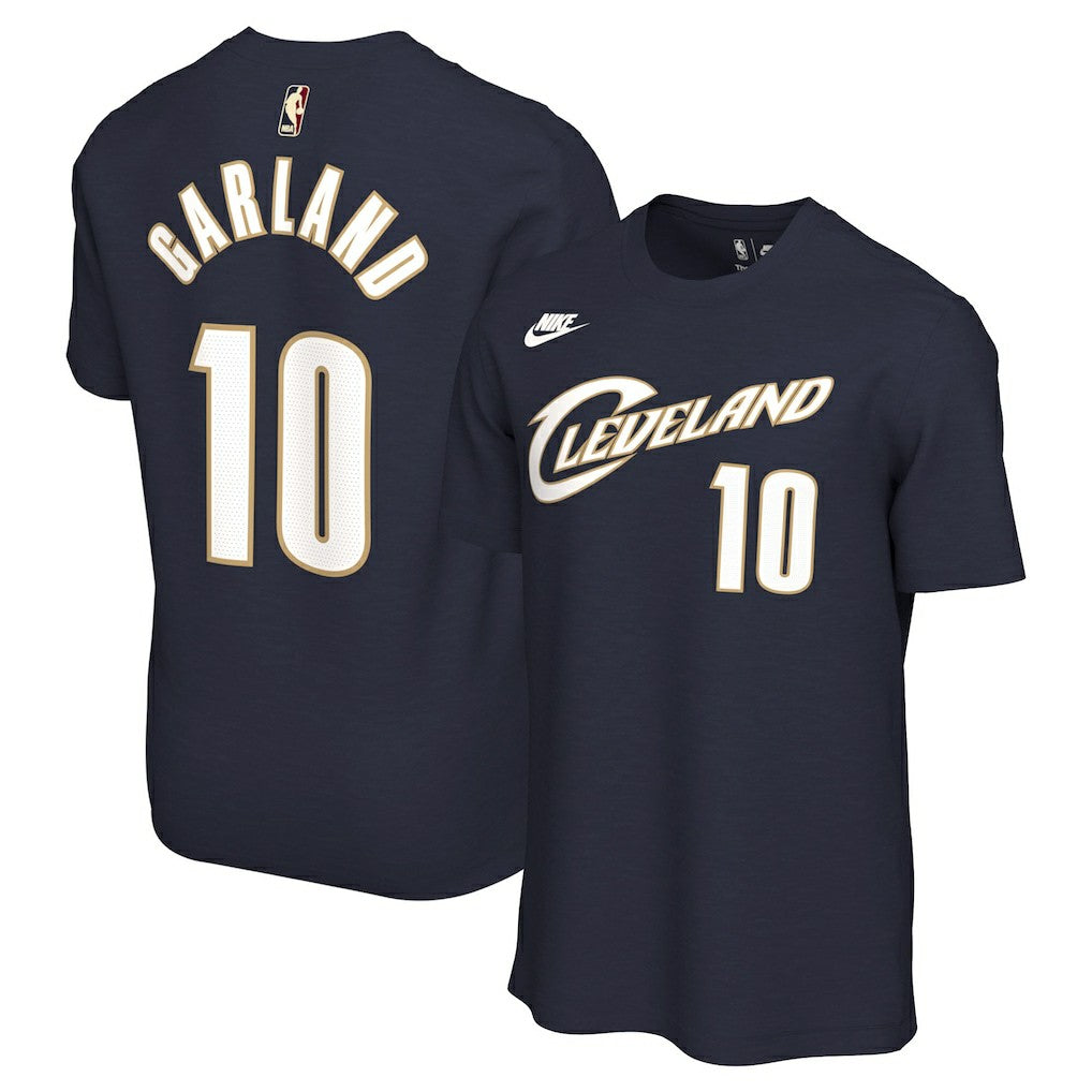Darius Garland Cleveland Cavaliers Unisex Name & Number T-Shirt Classic Editi- Navy