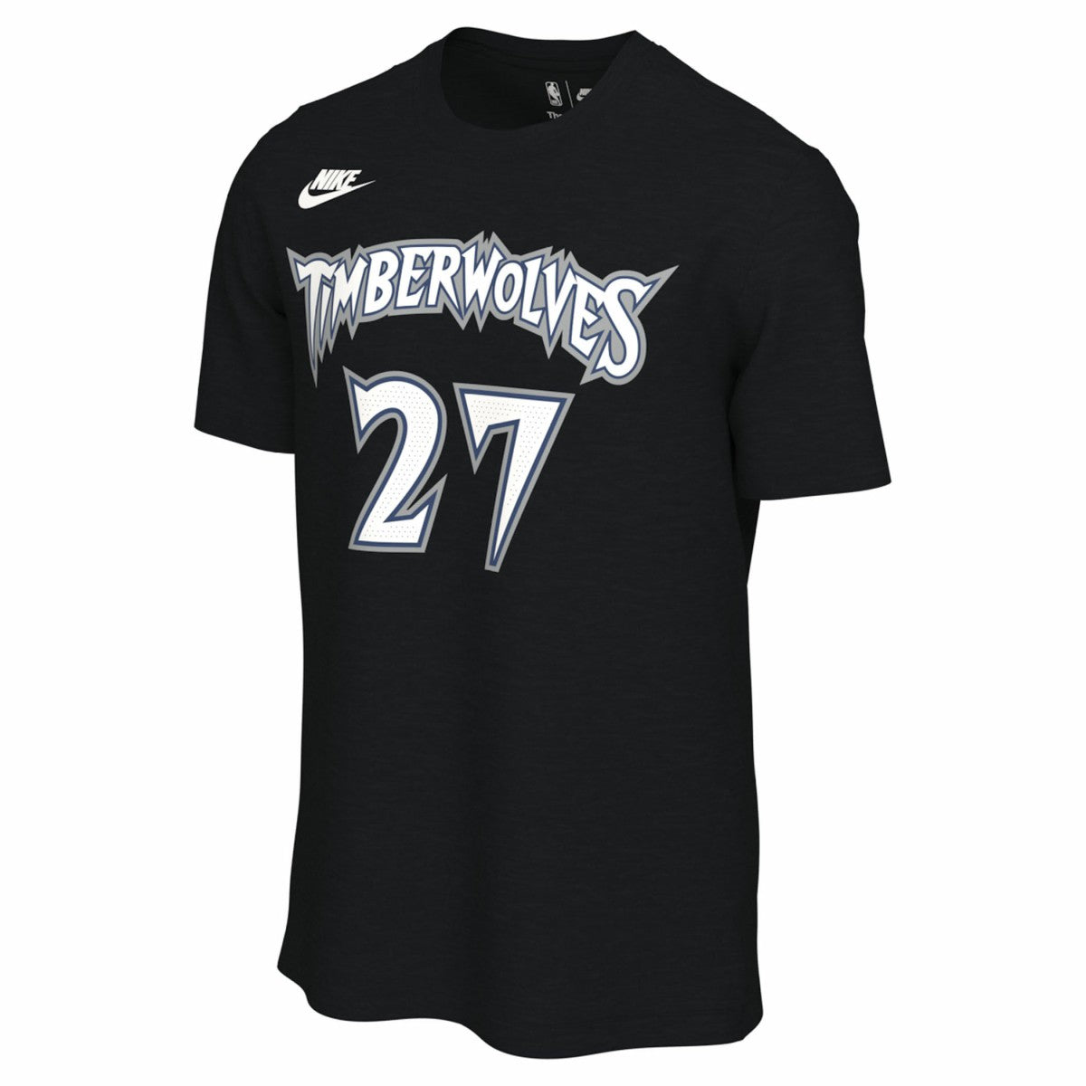 Rudy Gobert Minnesota Timberwolves Unisex Name & Number T-Shirt Classic Edition Black