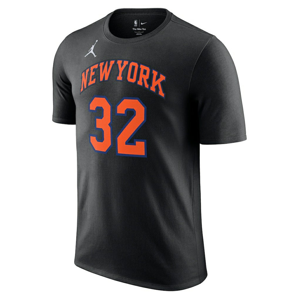 Karl-Anthony Towns New York Knicks Jordan Brand Unisex Name & Number T-Shirt Statement Edition Black
