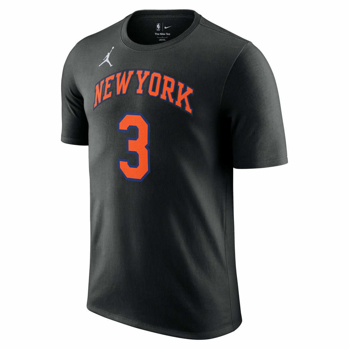 Josh Hart New York Knicks Jordan Brand Unisex Name & Number T-Shirt Statement Edition Black