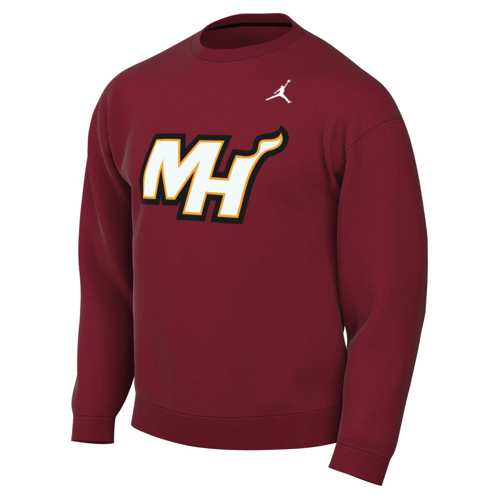 Miami Heat Jordan Brand Statement Edition Sweatshirt Red