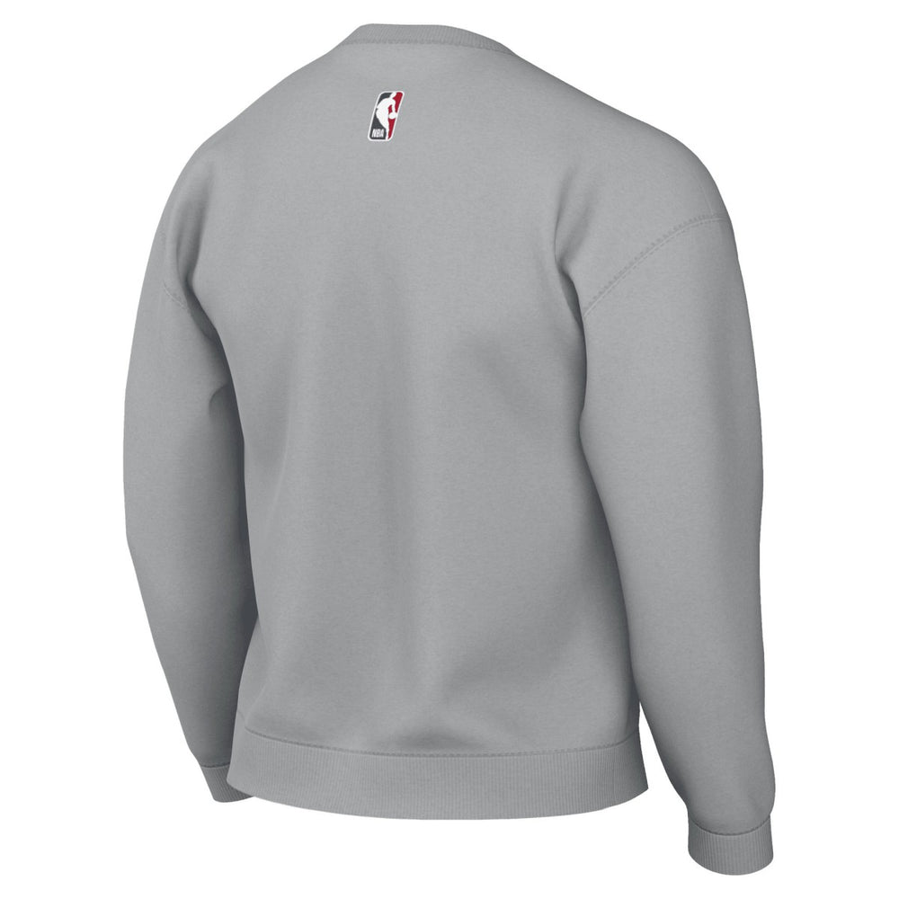 San Antonio Spurs Jordan Brand Statement Edition Sweatshirt Silver
