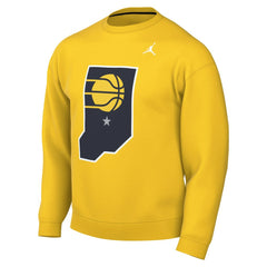 Indiana Pacers Jordan Brand Statement Edition Sweatshirt Gold
