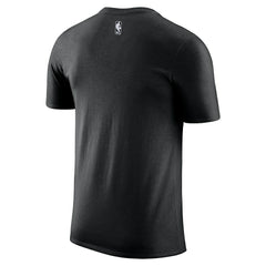 Brooklyn Nets 2025/26 City Edition Remix Essential Logo T-Shirt Black
