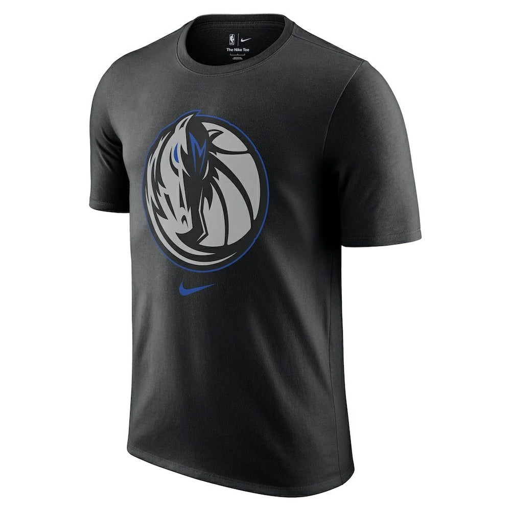 Dallas Mavericks 2025/26 City Edition Remix Essential Logo T-Shirt Black
