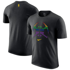 Denver Nuggets 2025/26 City Edition Remix Essential Logo T-Shirt Black