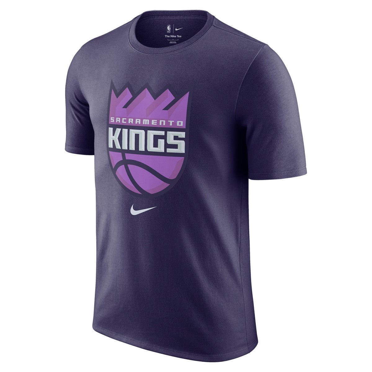 Sacramento Kings 2025/26 City Edition Remix Essential Logo T-Shirt Purple