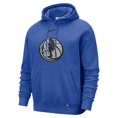 Dallas Mavericks 2025/26 City Edition Essential Logo Remix Hoodie Blue