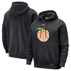 Atlanta Hawks 2025/26 City Edition Essential Logo Remix Hoodie Black